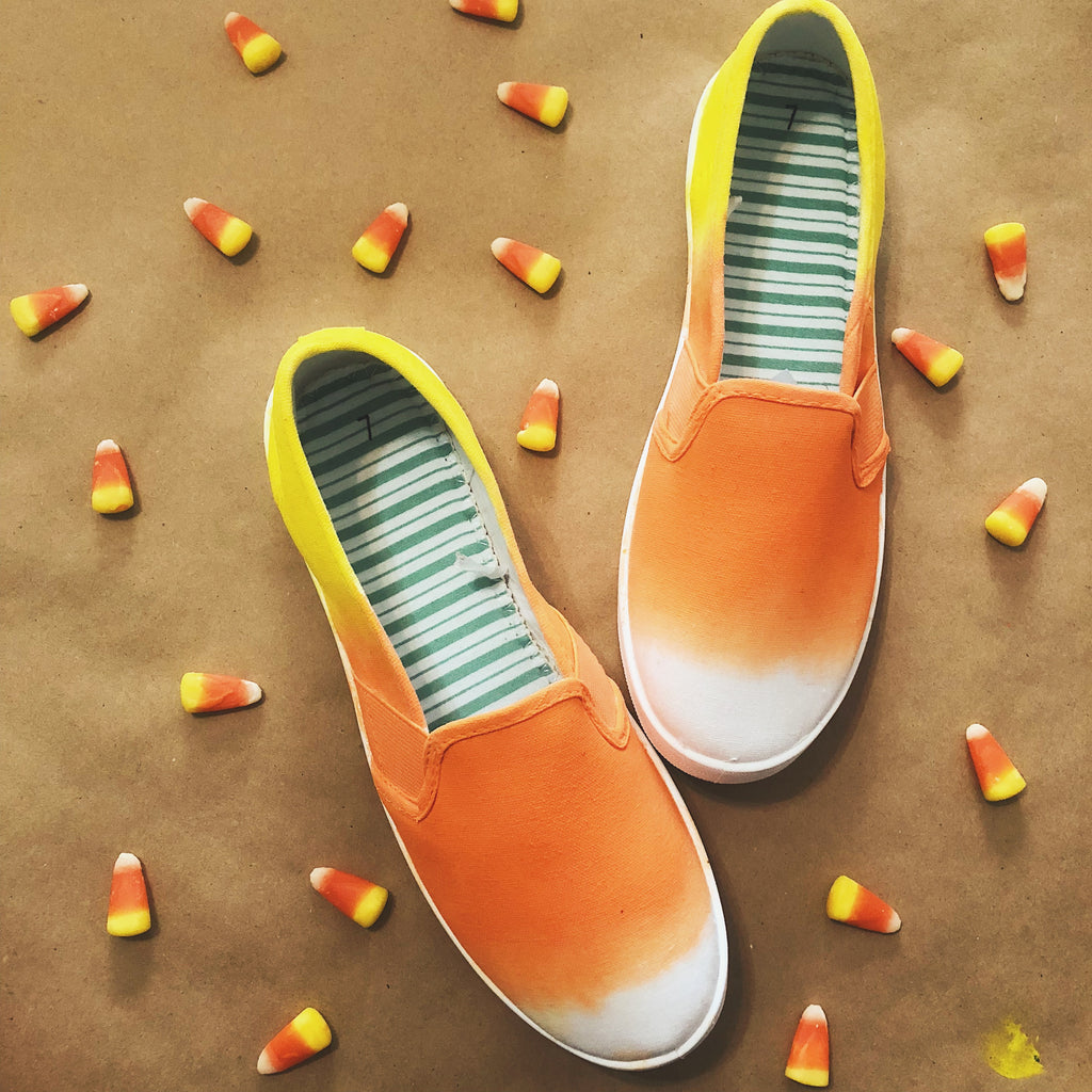 Candy Corn Shoes