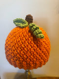 Crocheted Pumpkin Hats