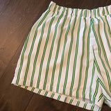 Neon Dreams Striped Shorts