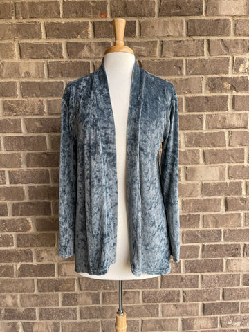 Dream On Velvet Cardi