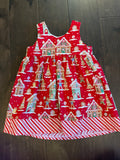 Gingerbread Baby Dress