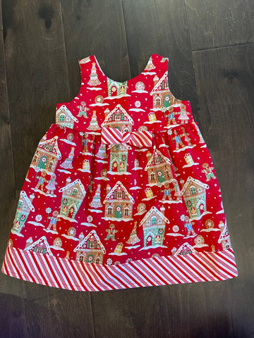 Gingerbread Baby Dress