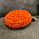 Crocheted Pumpkin Pillow