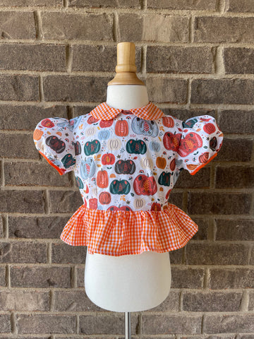 Folklore Pumpkin Blouse