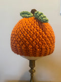 Crocheted Pumpkin Hats