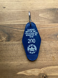 Retro Motel Keychain