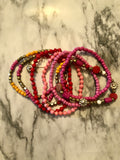 Flower Power Pink Bracelet Pack